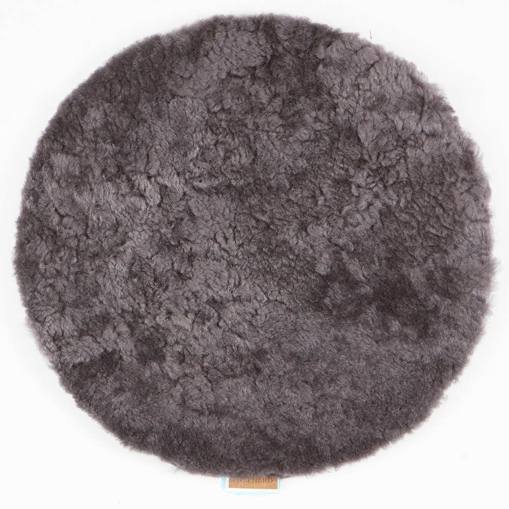 Ida stolsdyna rund 36 cm - Antracit