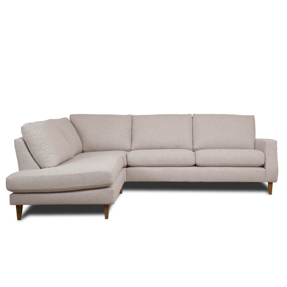 Jarle 2,5-sitssoffa med öppet avslut vänster - Beige