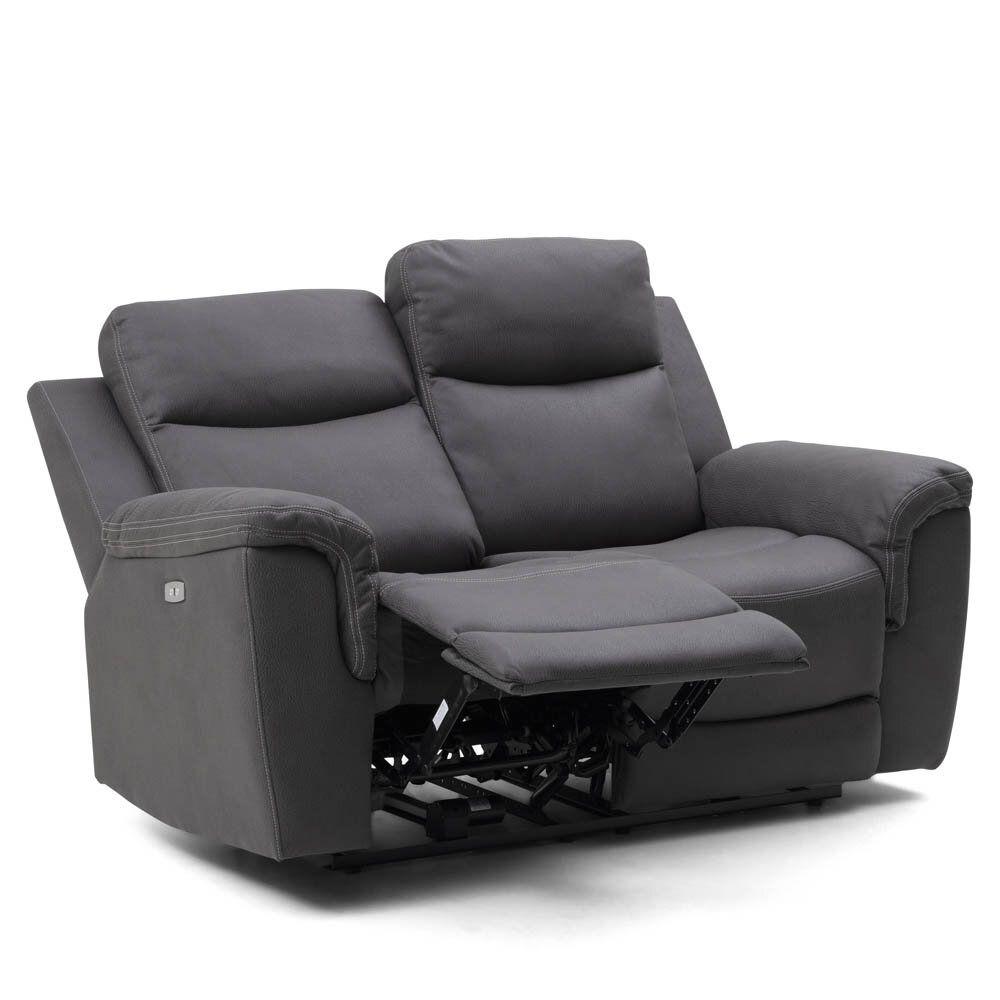 Joy 2-sitssoffa med elrecliner
