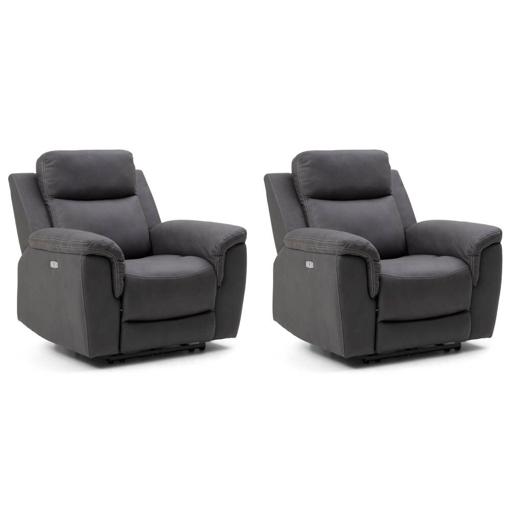 Joy fåtölj med elrecliner 2-pack