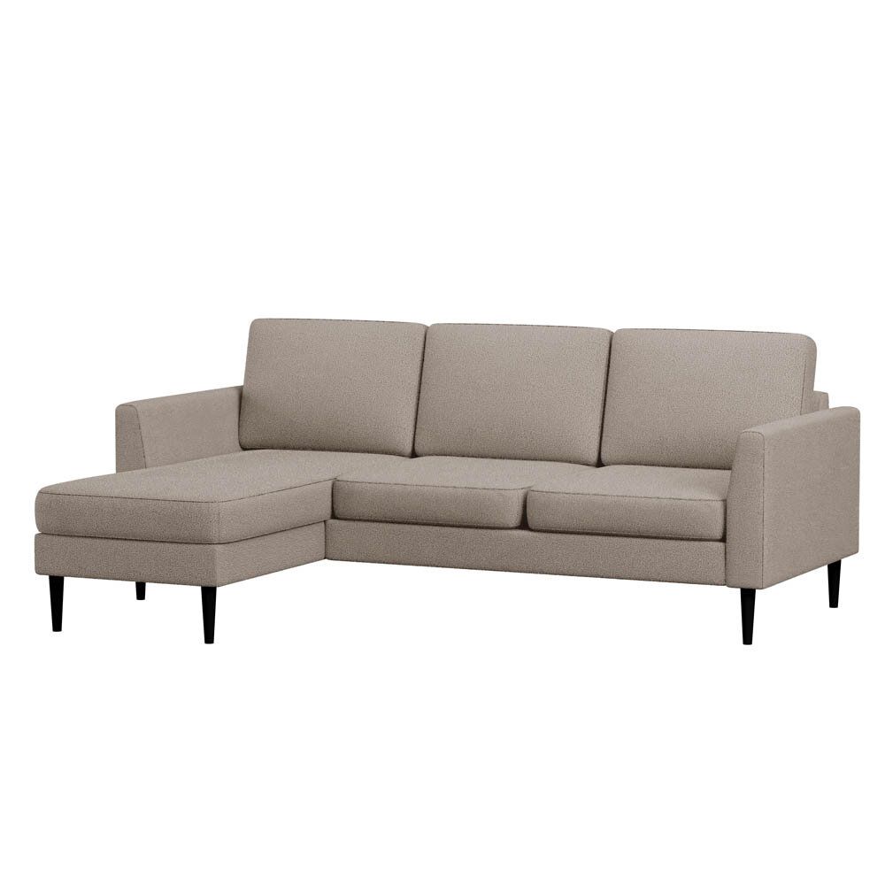 Knox 3-sitssoffa med divan vänster