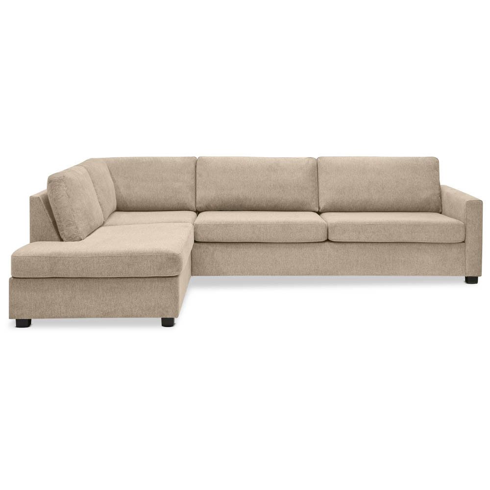 Lewis 2,5 sitssoffa med öppet avslut vänster - Beige