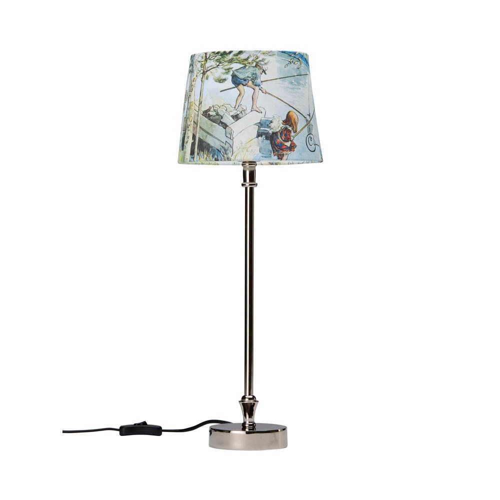 Liam bordslampa Krom 55 cm