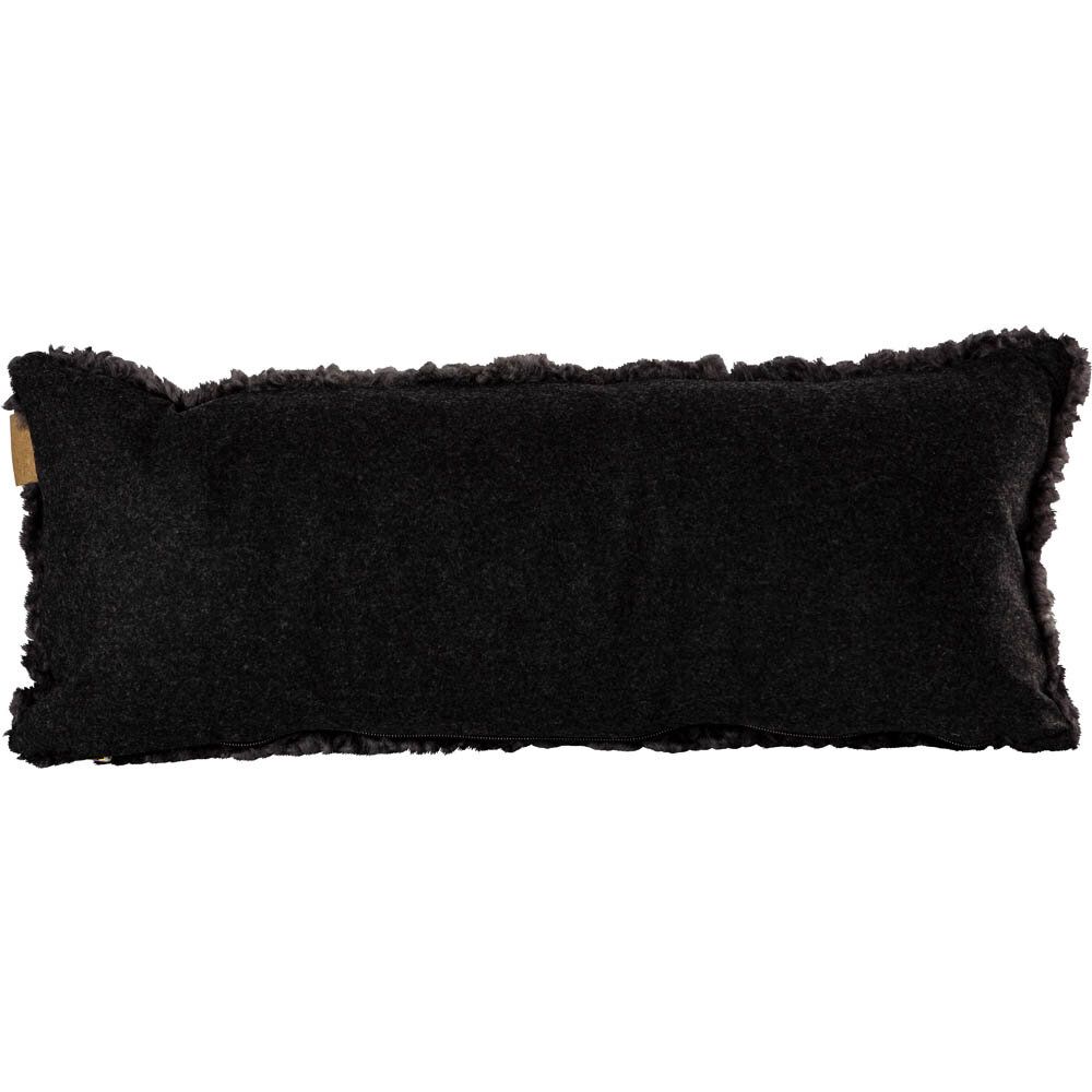Lina fårskinnskudde, ullbaksida 60x25cm