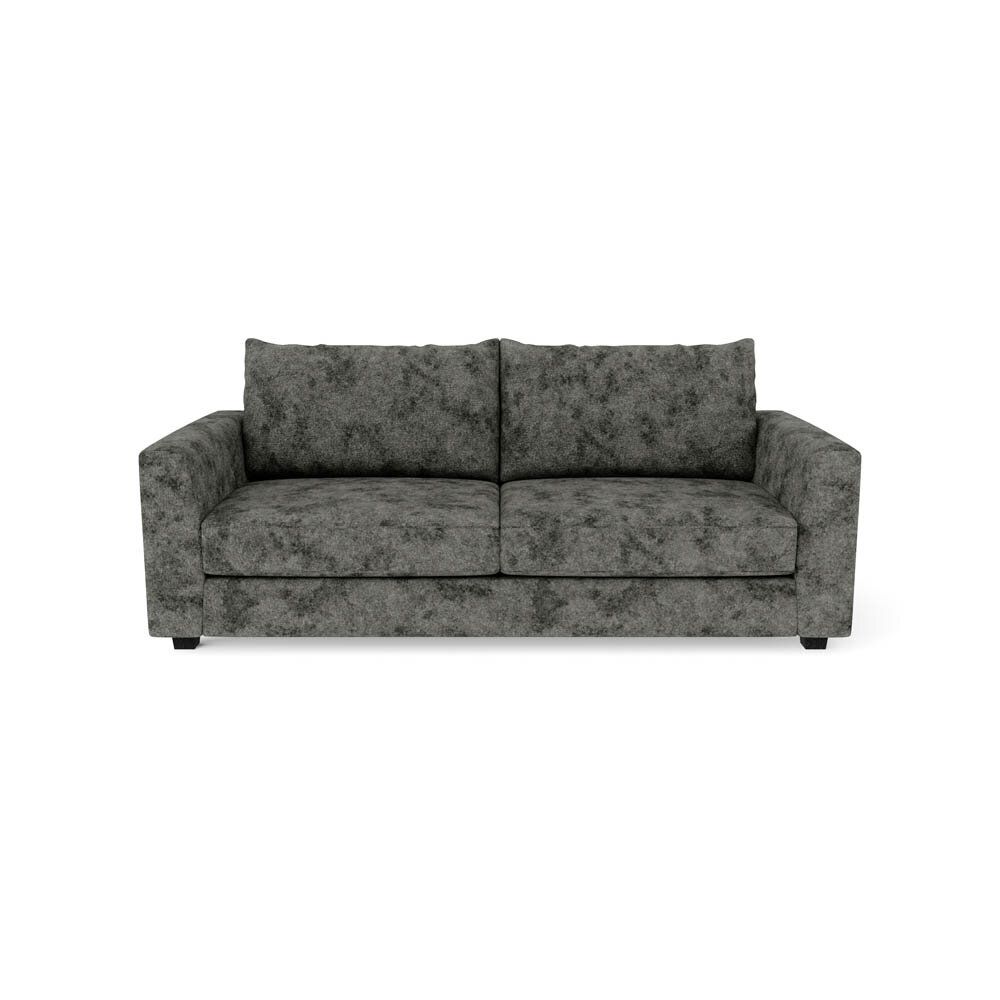 Lindö 2-sits soffa svarta ben