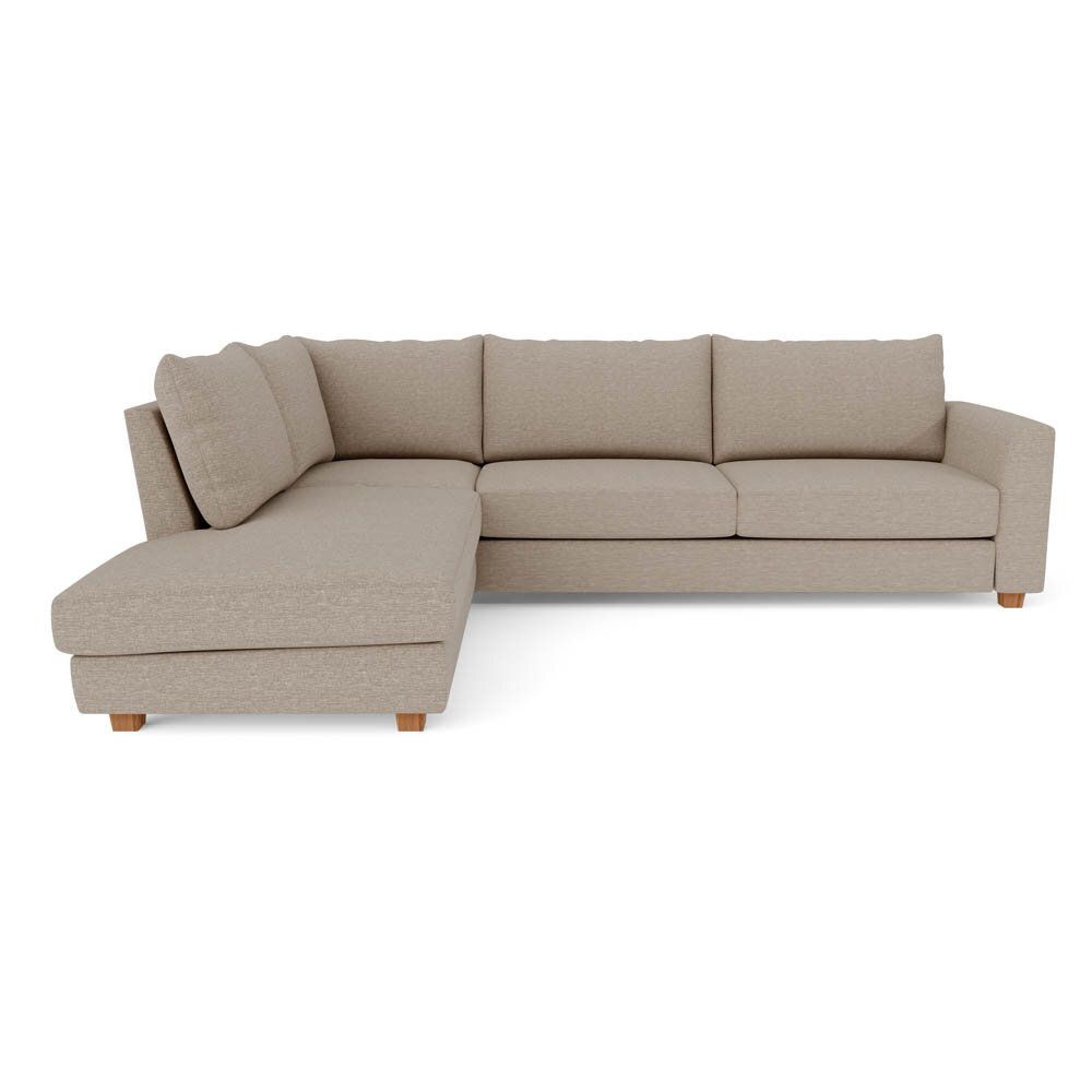Lindö soffa med öppet avslut vänster ekben