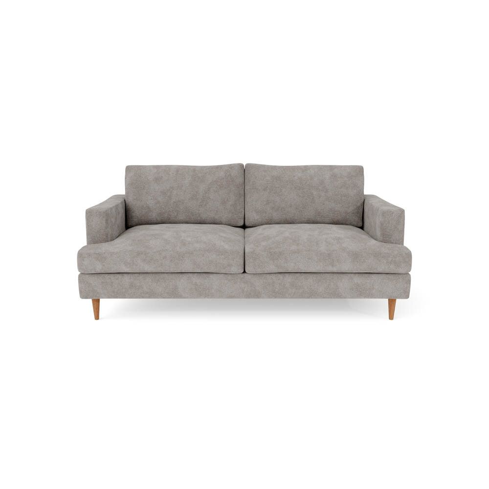 London 3-sits soffa djup med ekben