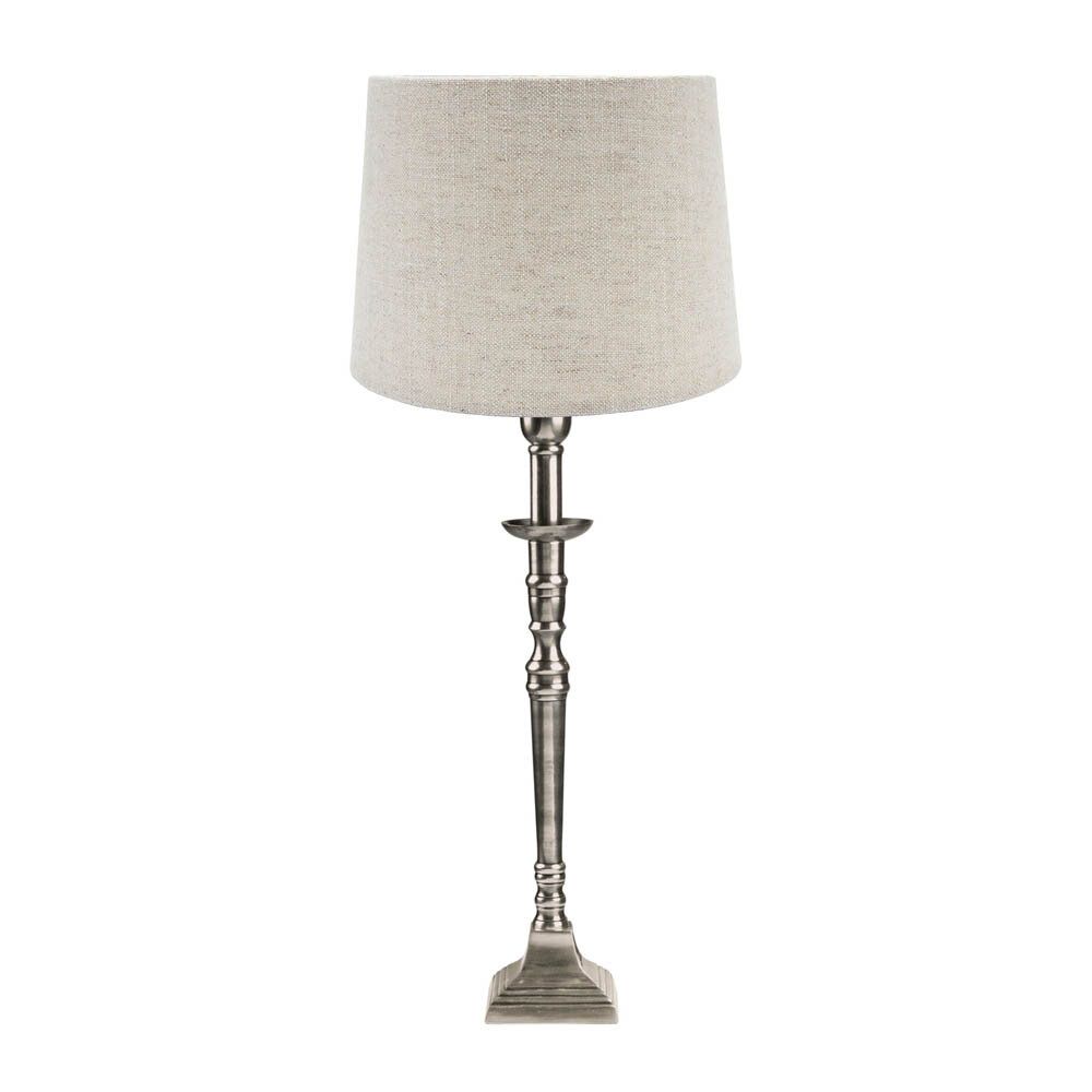 Bordslampa Salong antiksilver 55 cm