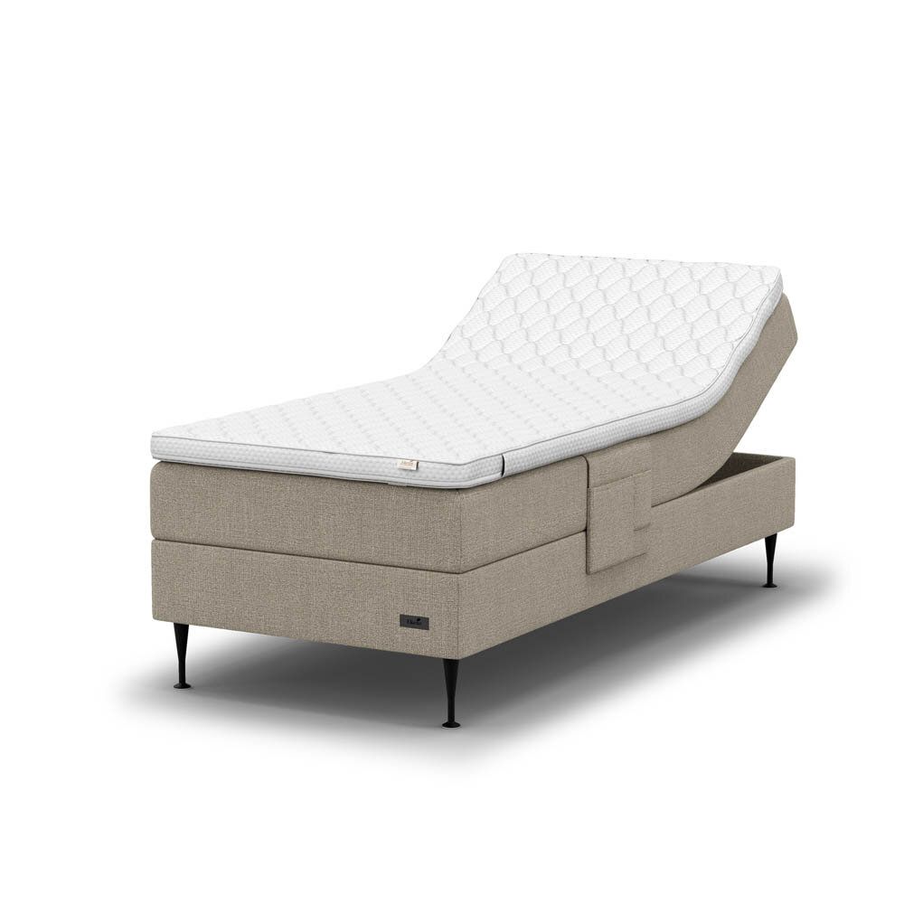 Ställbar säng Ekens ELEGANS 90x210 Struktur med bäddmadrass