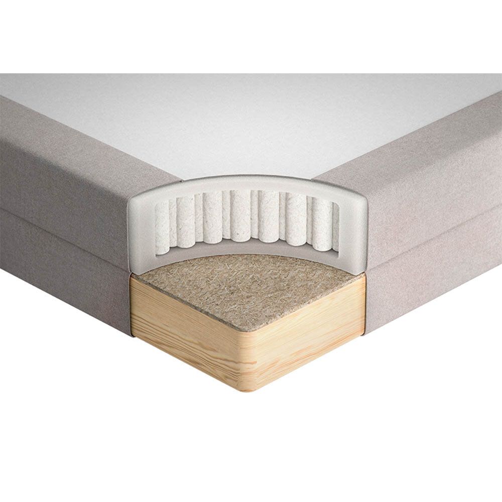 Ställbar säng Hilding Family Aktiv 120x200 med bäddmadrass. Tyg: Bjärnum