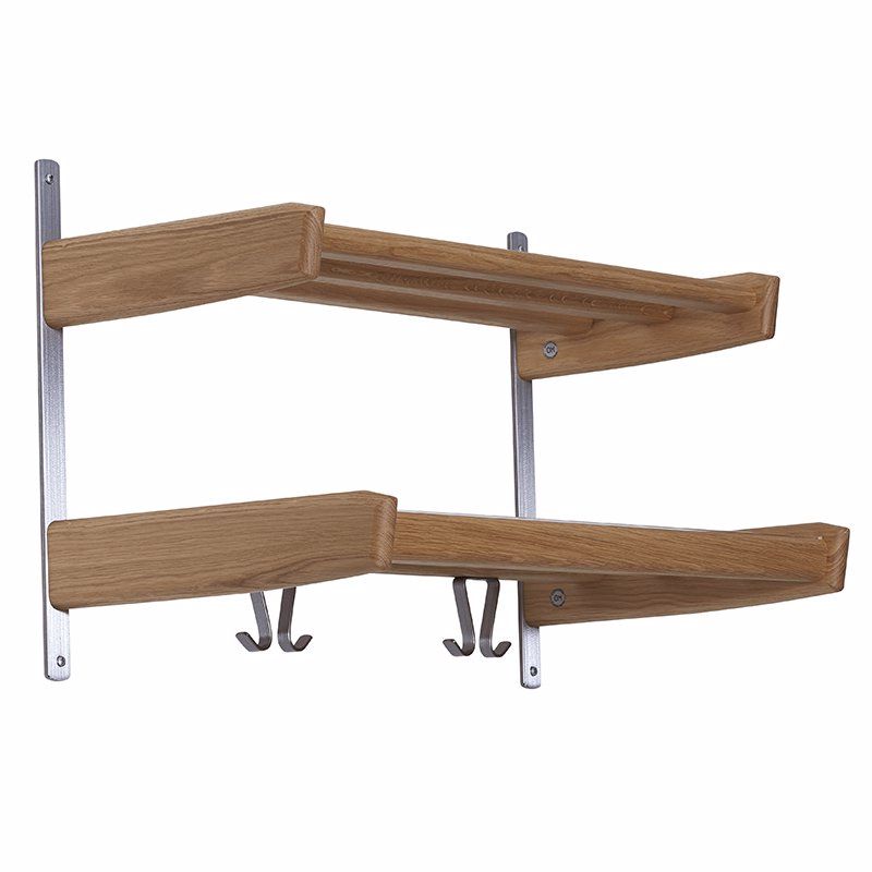 Meja Hatthylla 59 cm 2 plan - Ek