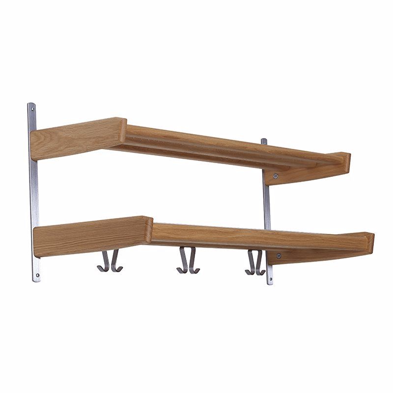 Meja Hatthylla 90 cm 2 plan - Ek