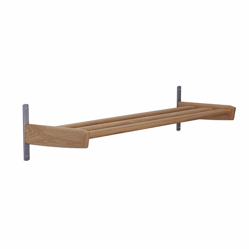 Meja Skohylla vägg 90 cm 1 plan - Ek