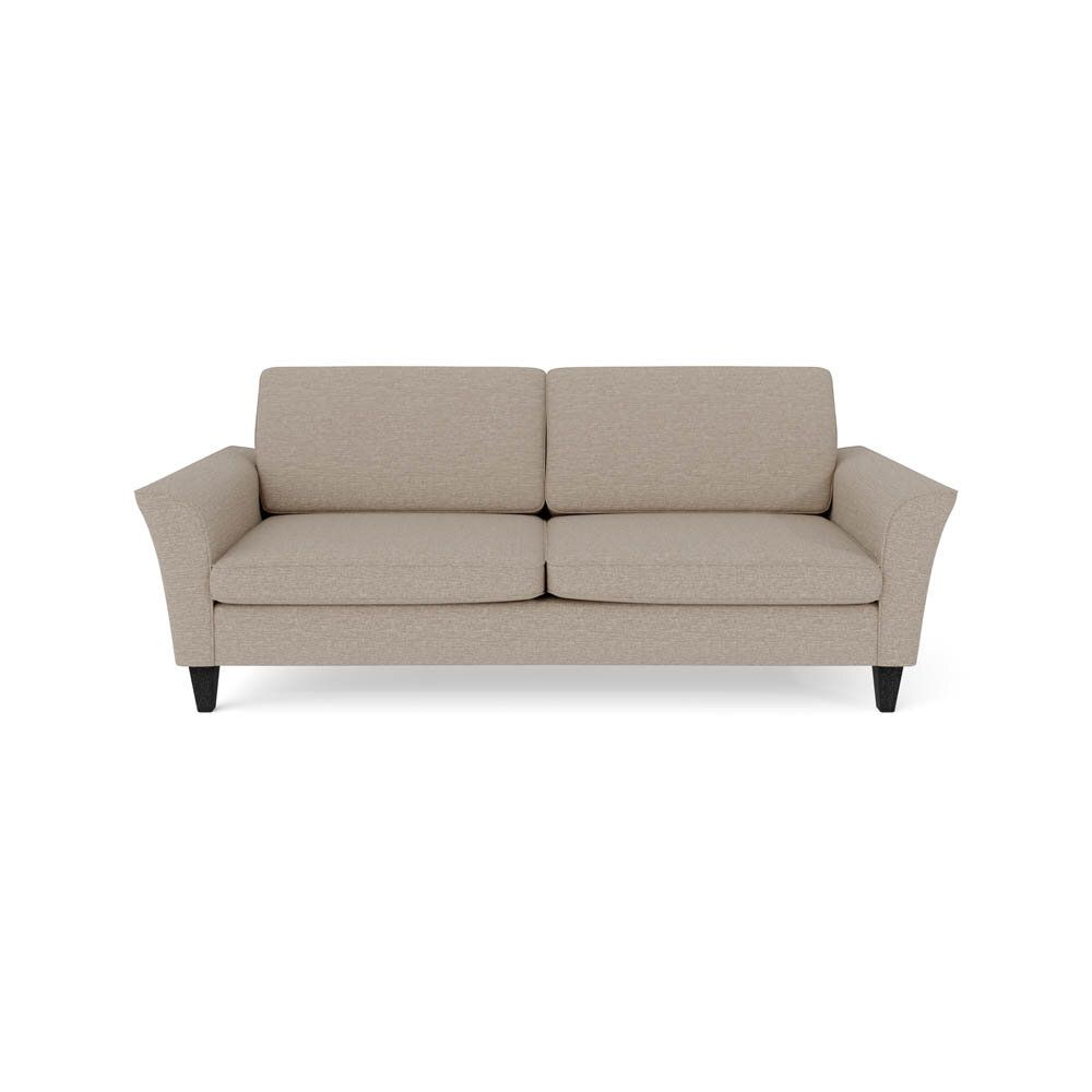 Miami 2,5-sits soffa med svarta ben
