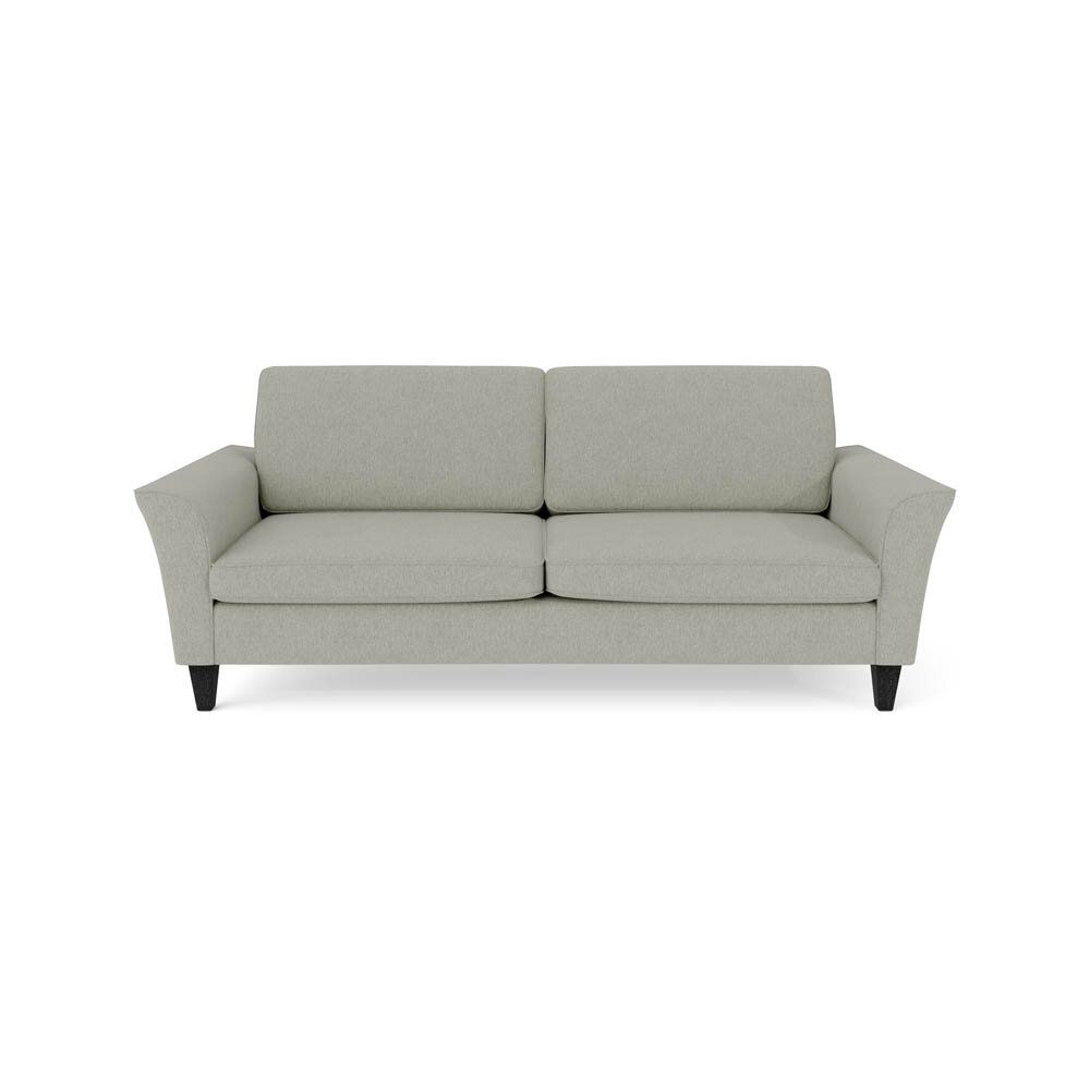 Miami 2,5-sits soffa med svarta ben