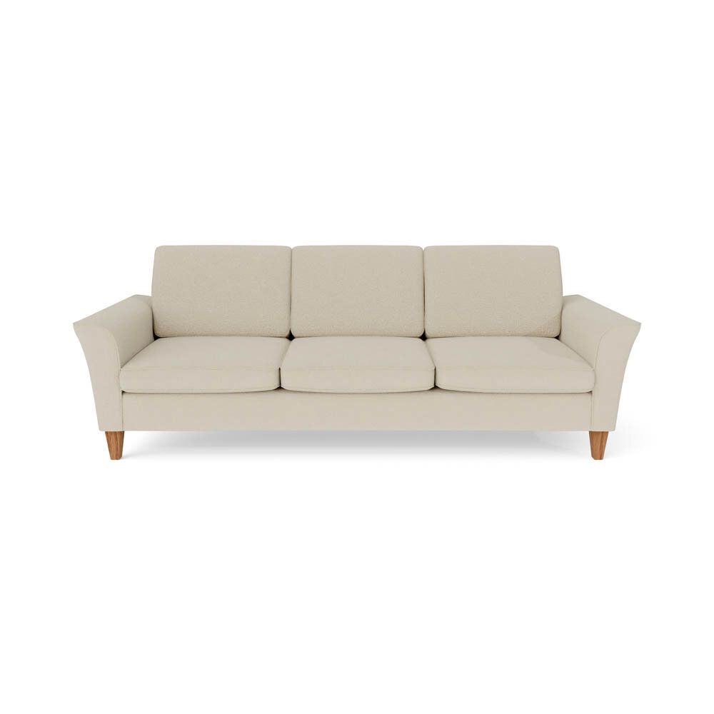 Miami 3-sits soffa med träben