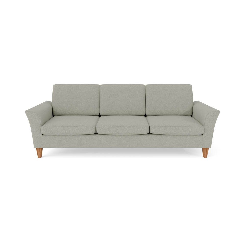 Miami 3-sits soffa med träben