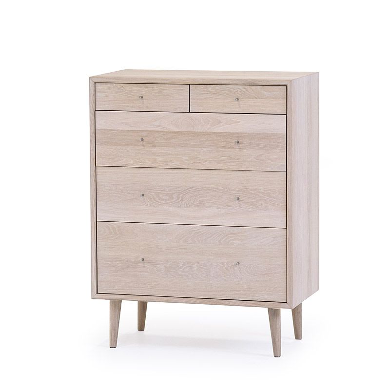 NORDIK Byrå 3+2 lådor