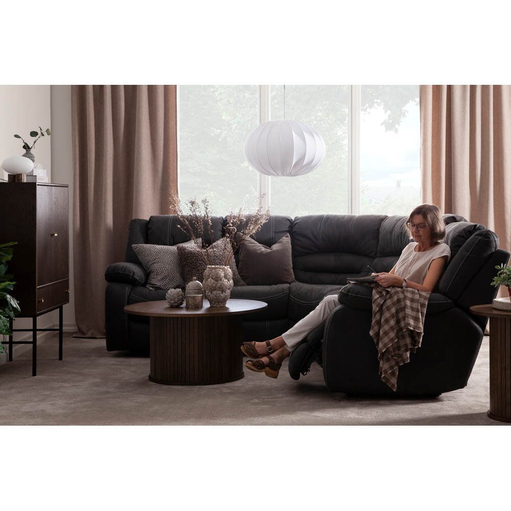 Paus hörnsoffa med recliner