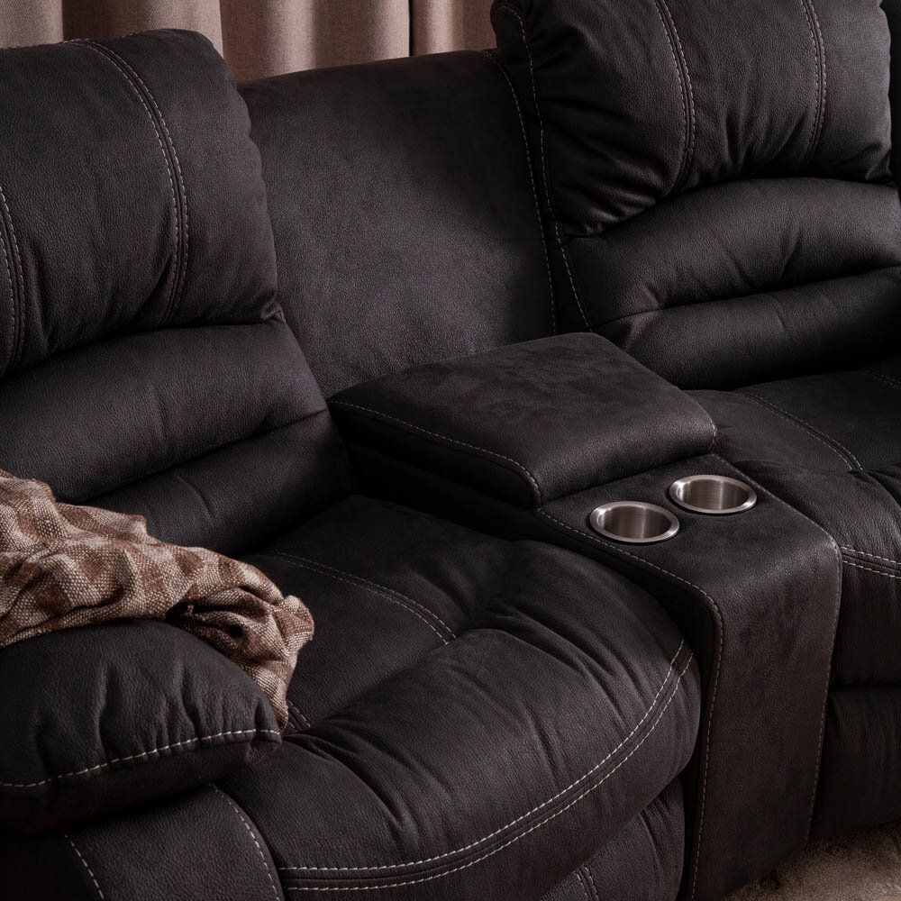 Paus 4-sits soffa med recliner
