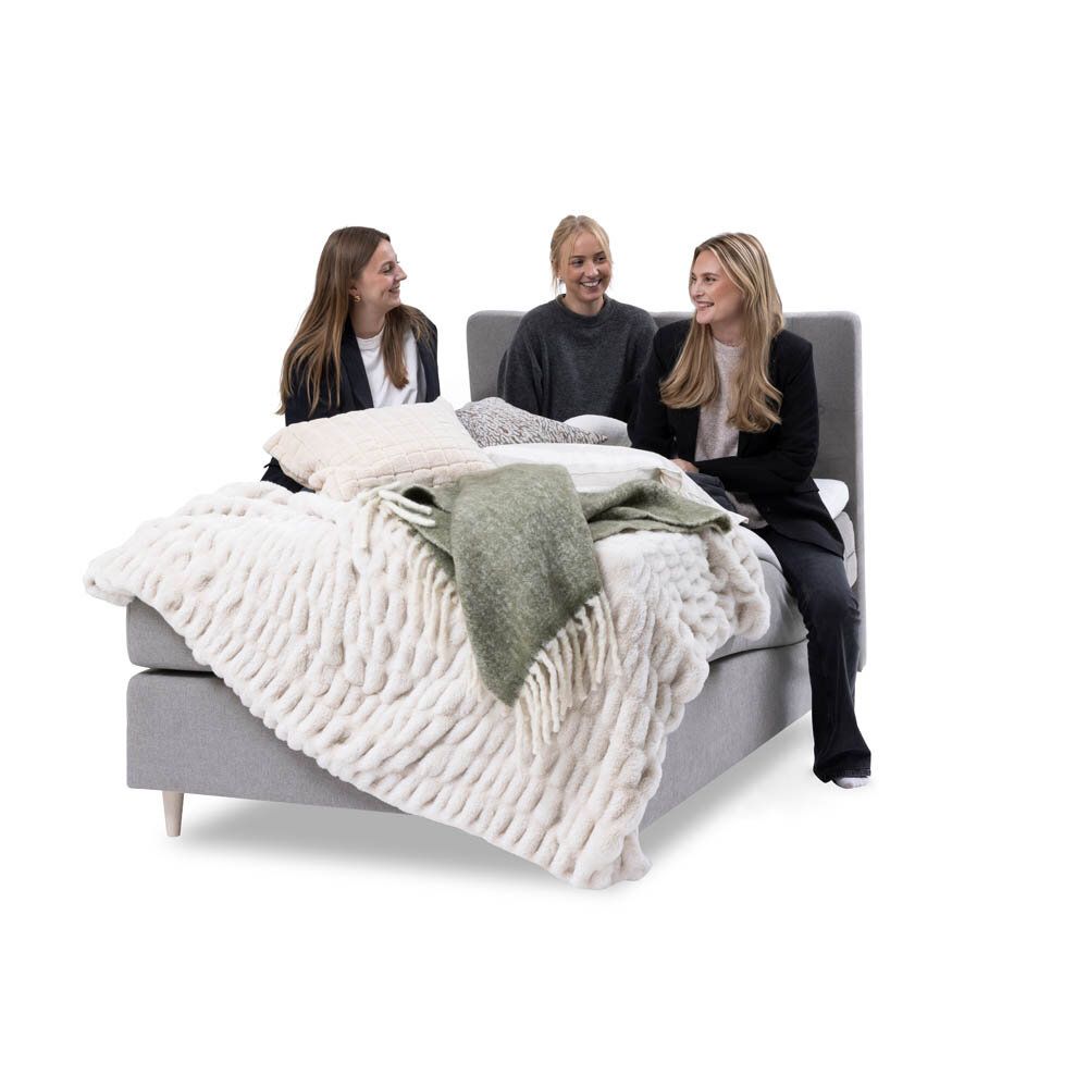 Paket: Kontinentalsäng Premium 120x200 med bäddmadrass och sänggavel