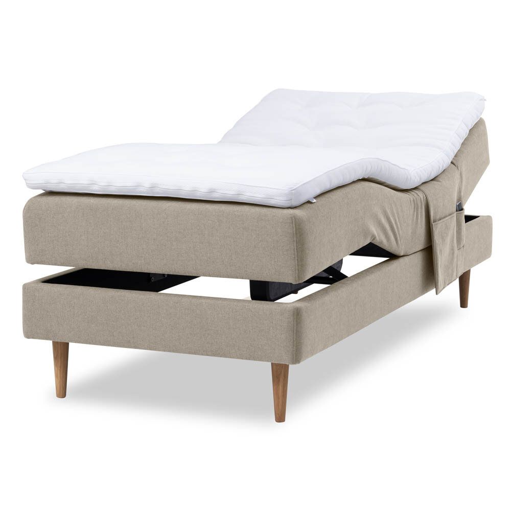 Paket: Ställbar säng Premium 105x200 Scala med bäddmadrass