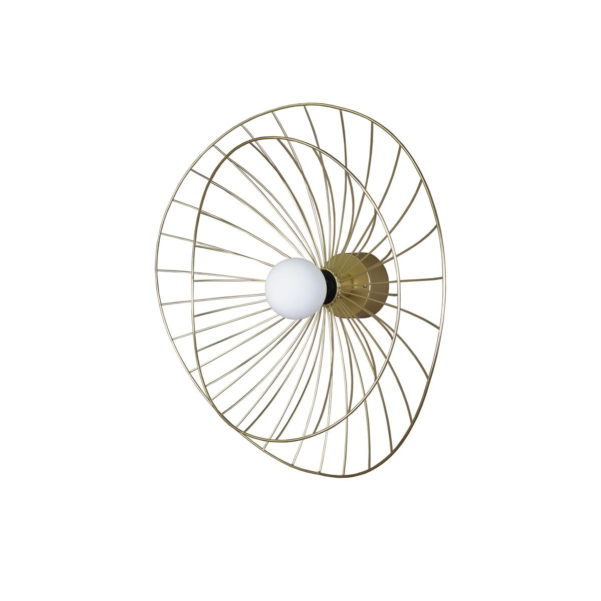 Vägglampa Ray - Mässing