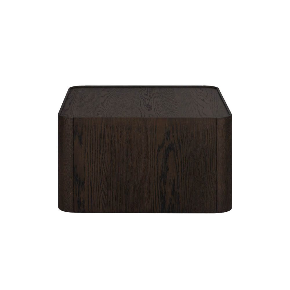 Seabrook soffbord Ø60 cm - Brun