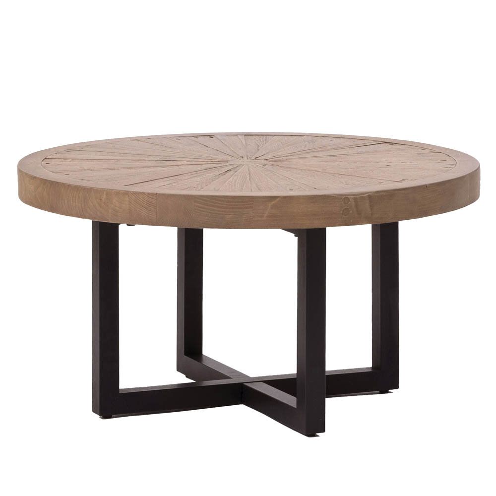 Solfjäder soffbord Ø85 cm