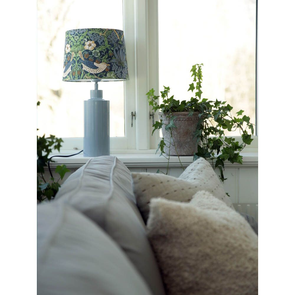 Solo bordslampa med mönstrad skärm 48 cm