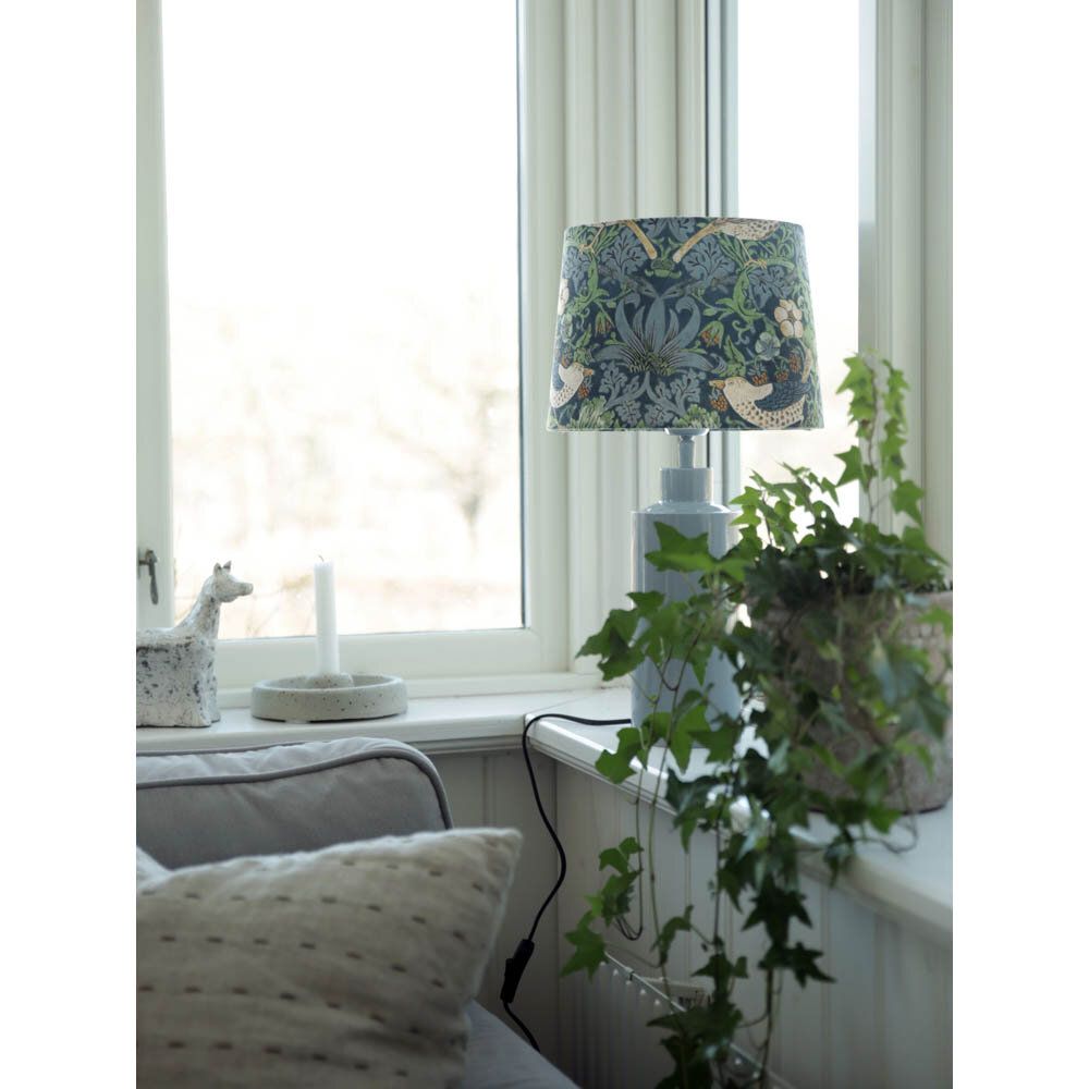Solo bordslampa med mönstrad skärm 48 cm