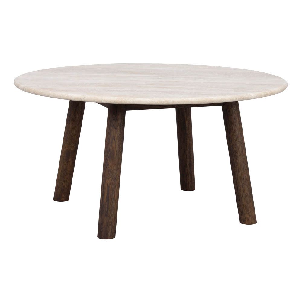 Taransay soffbord Ø90 cm - Brun