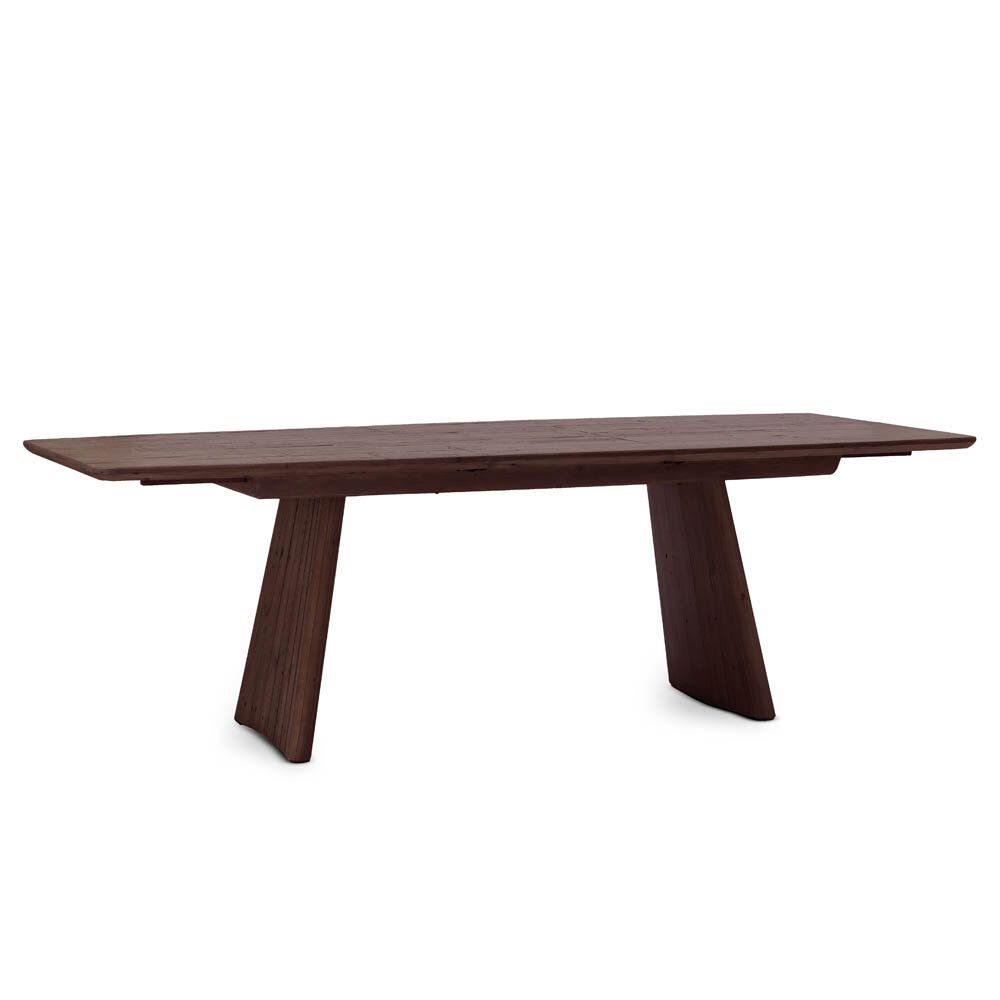 Tavolo matbord med iläggsskiva 190+50 cm - Mörkbetsad