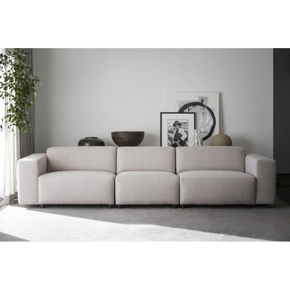 Willard 4-sitssoffa ljusbeige