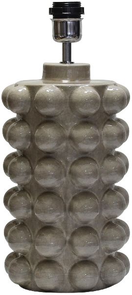 Bubbels lampfot - Grå