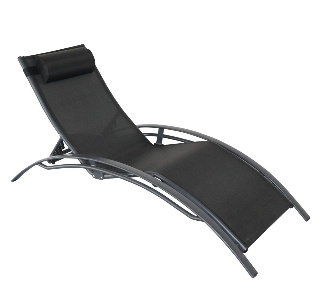 Solstol i aluminium