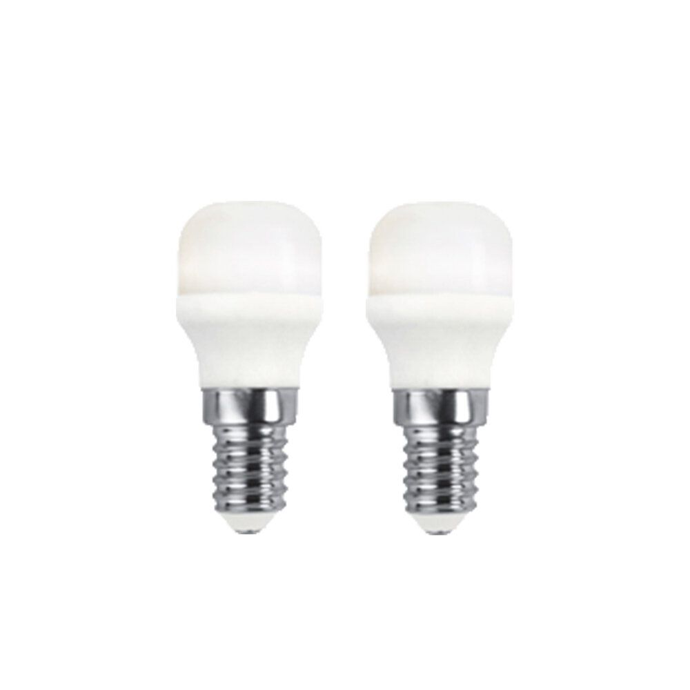 Ljuskälla E14 LED Päron Opal 1,5W 2-Pack