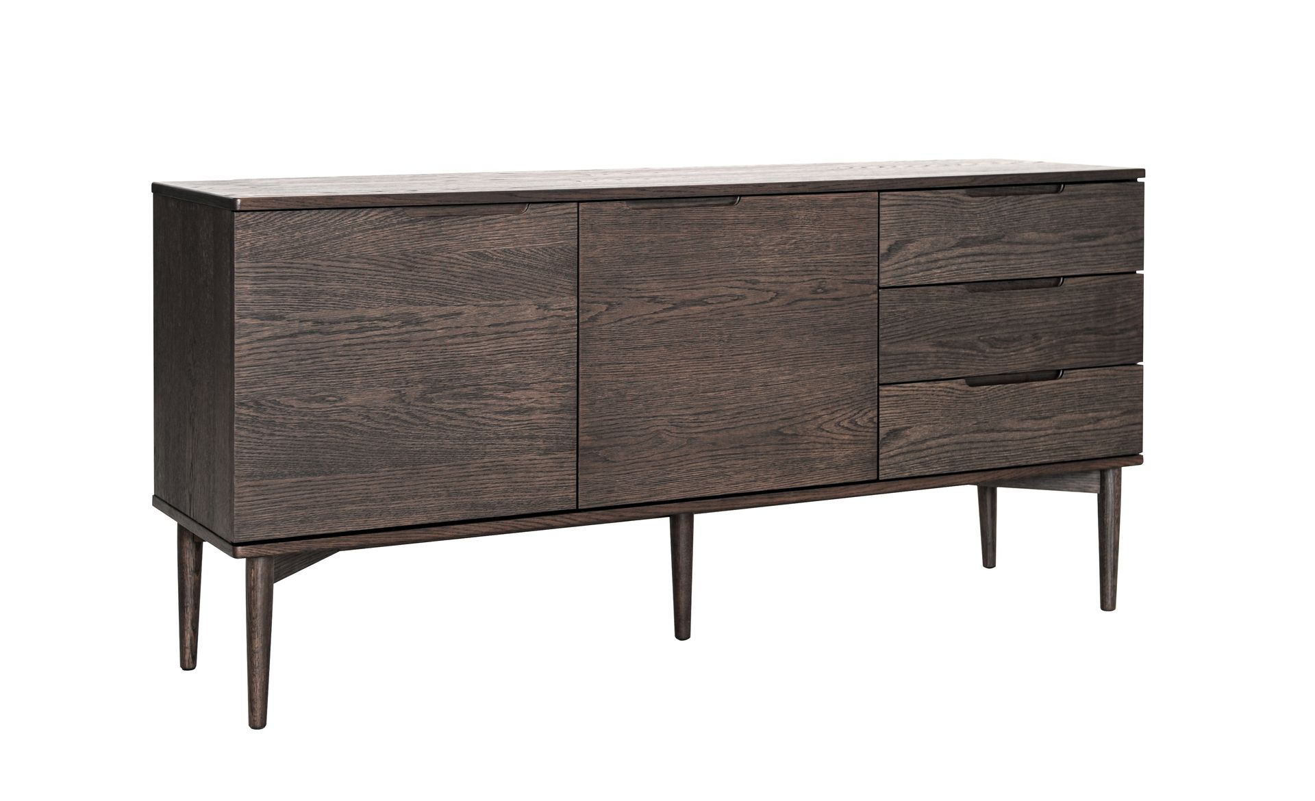 Karmöy sideboard 3+2 - Brun