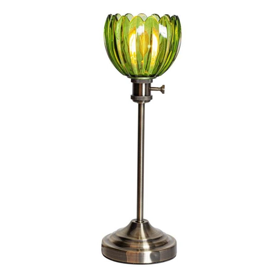 Nora grön bordslampa