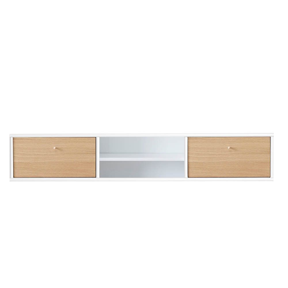 Mistral TV-bänk med lådor 133 cm vit