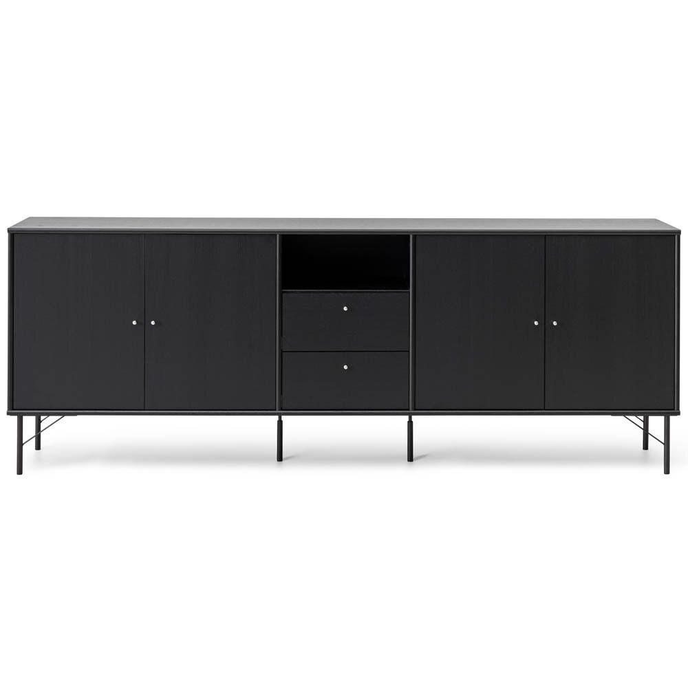 Mistral sideboard 220 cm svart