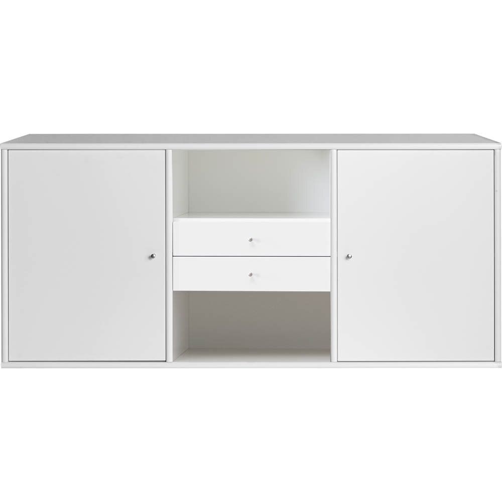 Mistral sideboard med skåp/lådor 133 cm vit