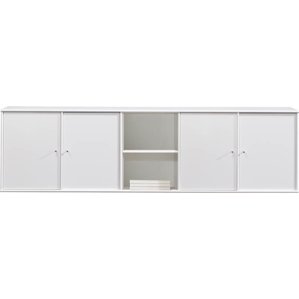 Mistral sideboard med skåp/hylla 220 cm vit