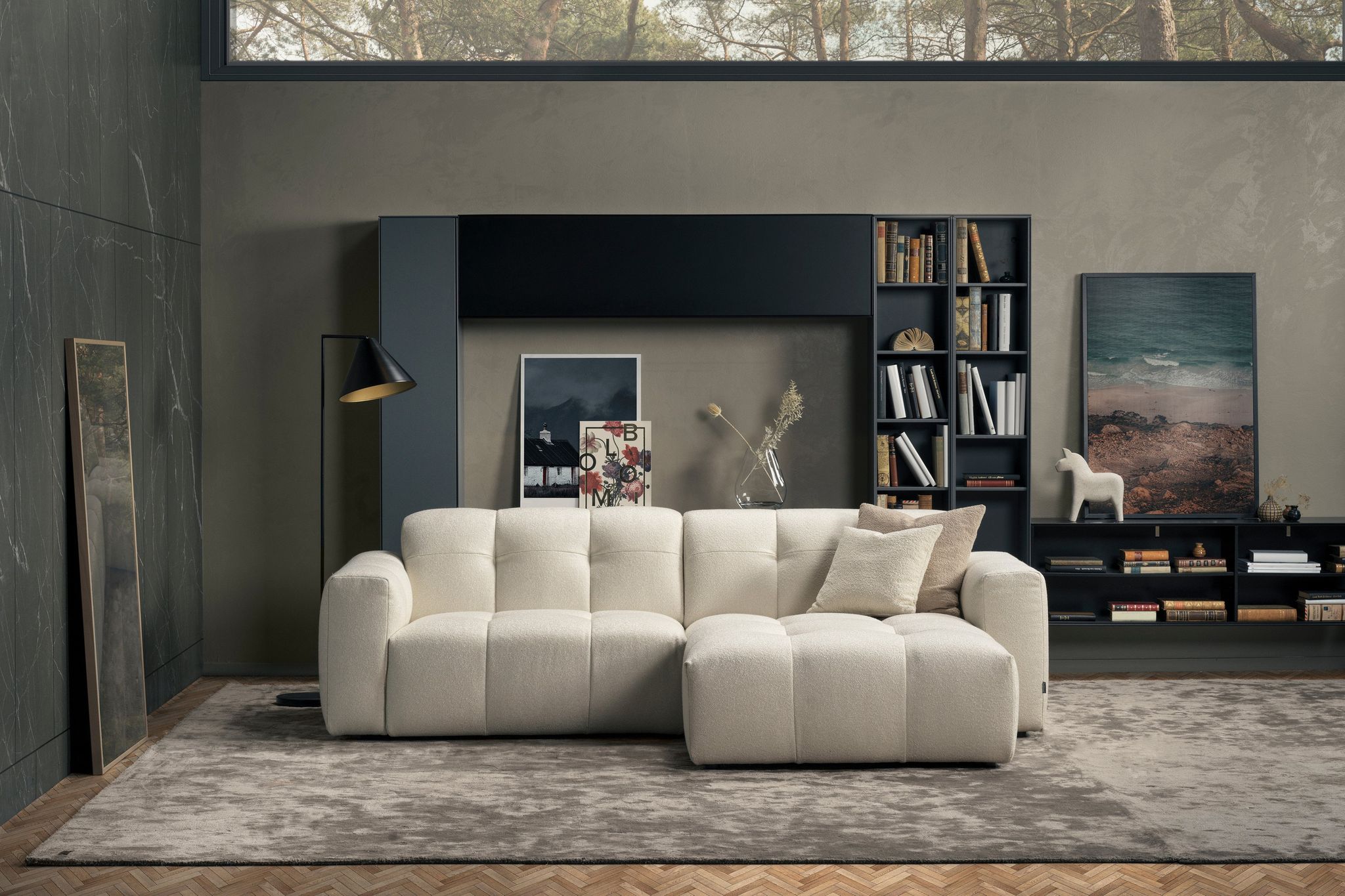 chess 1,5-sits divan