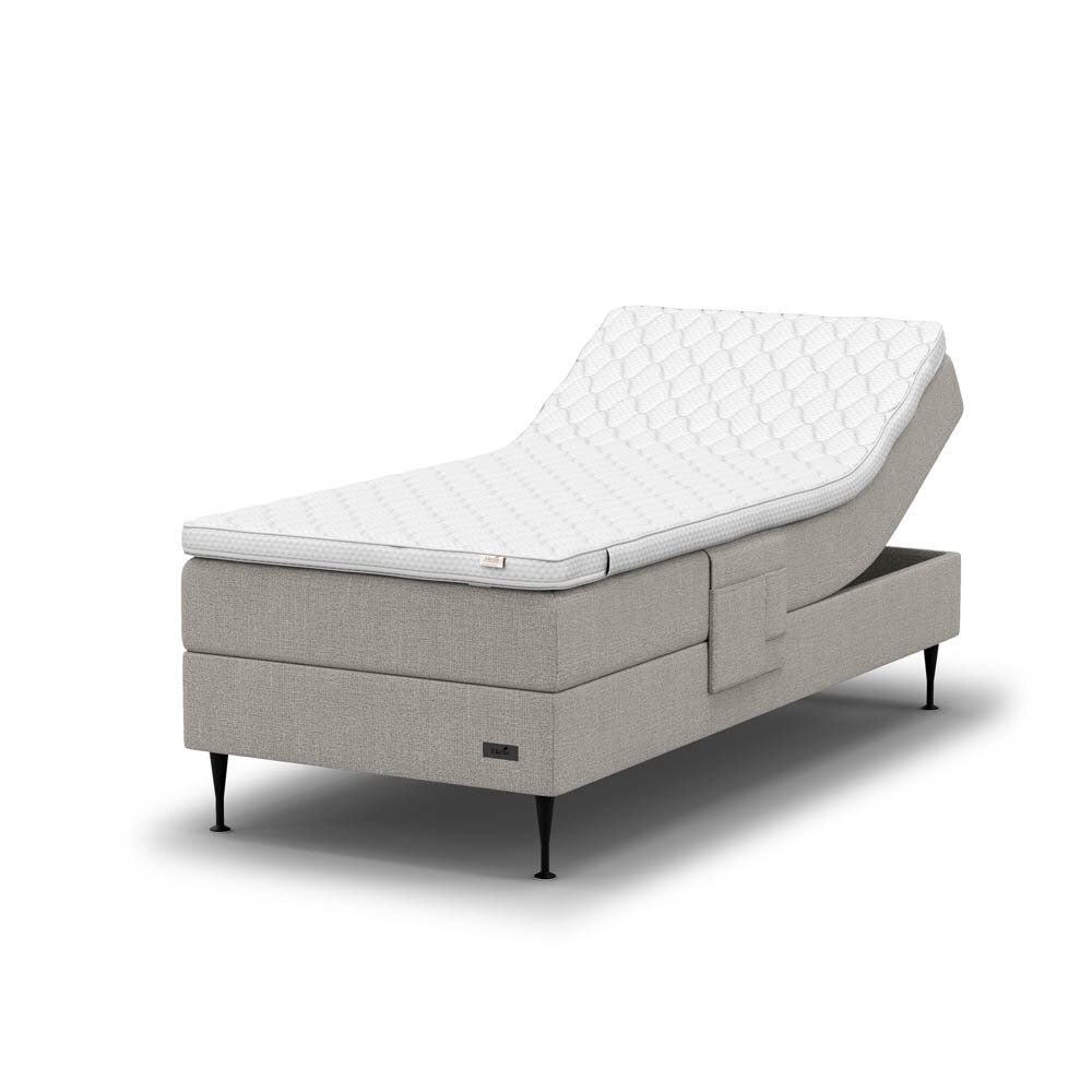 Ställbar säng Ekens ELEGANS 120x200 Struktur med bäddmadrass