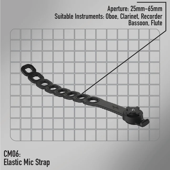 Mikrofonhållare CloudVocal SonoFlex Elastic Strip