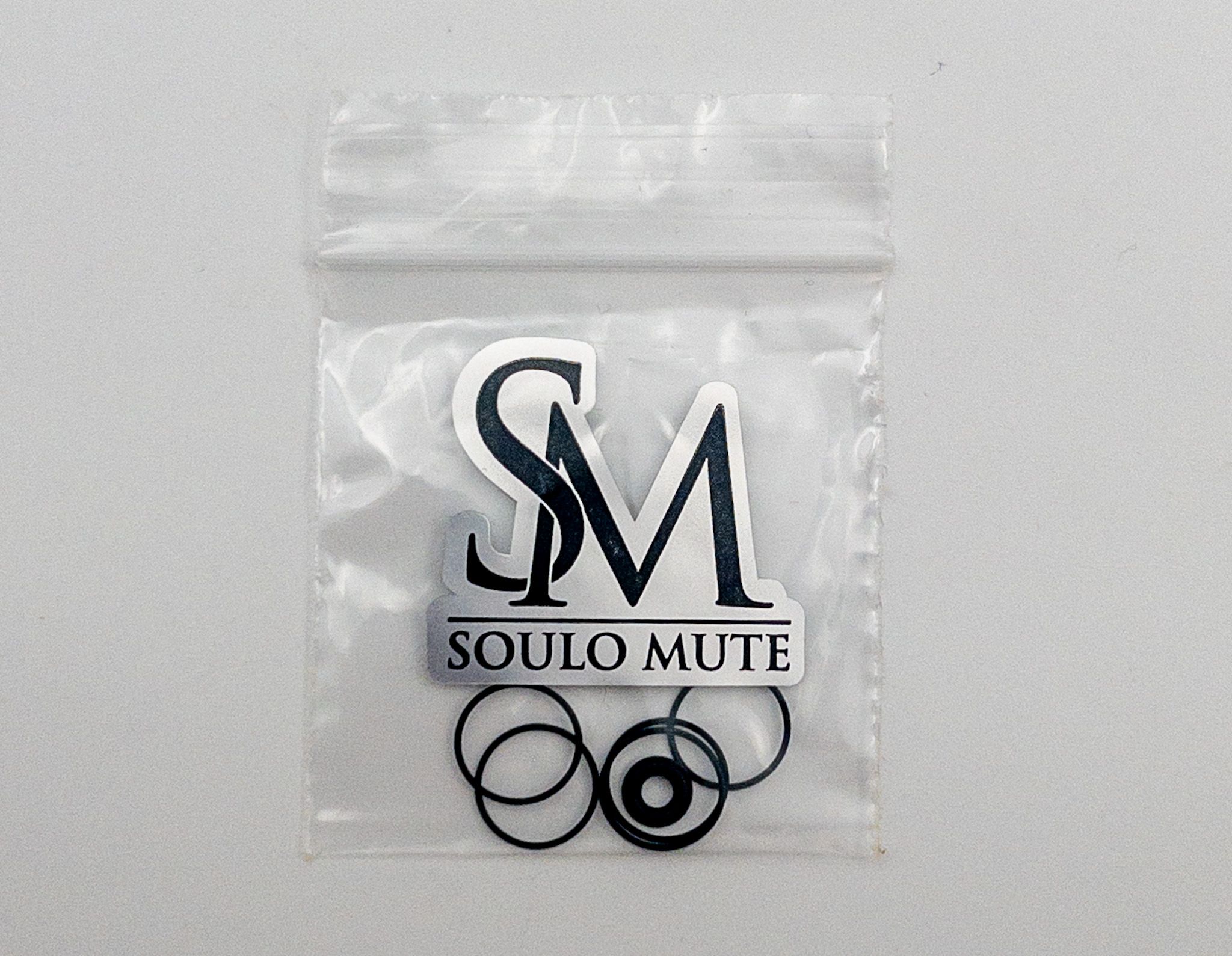 O-ringar Soulo Mute Set för trumpetbyglar