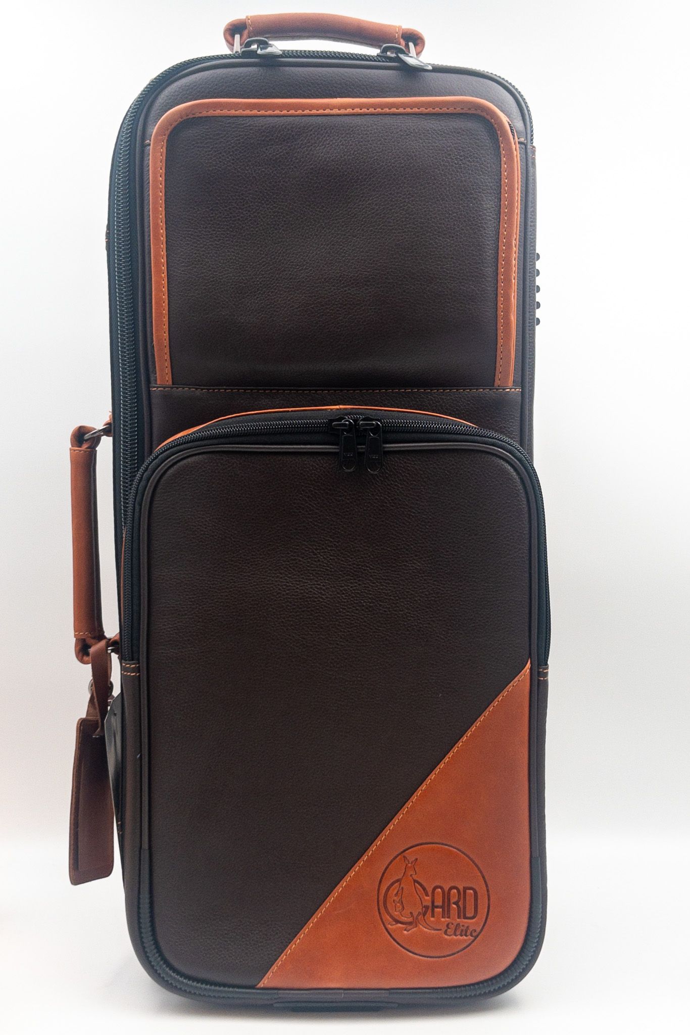 Gigbag Gard Elite Trumpet Dubbel 4-Serien - 4-ECLCN-V Skinn, Mörkbrun