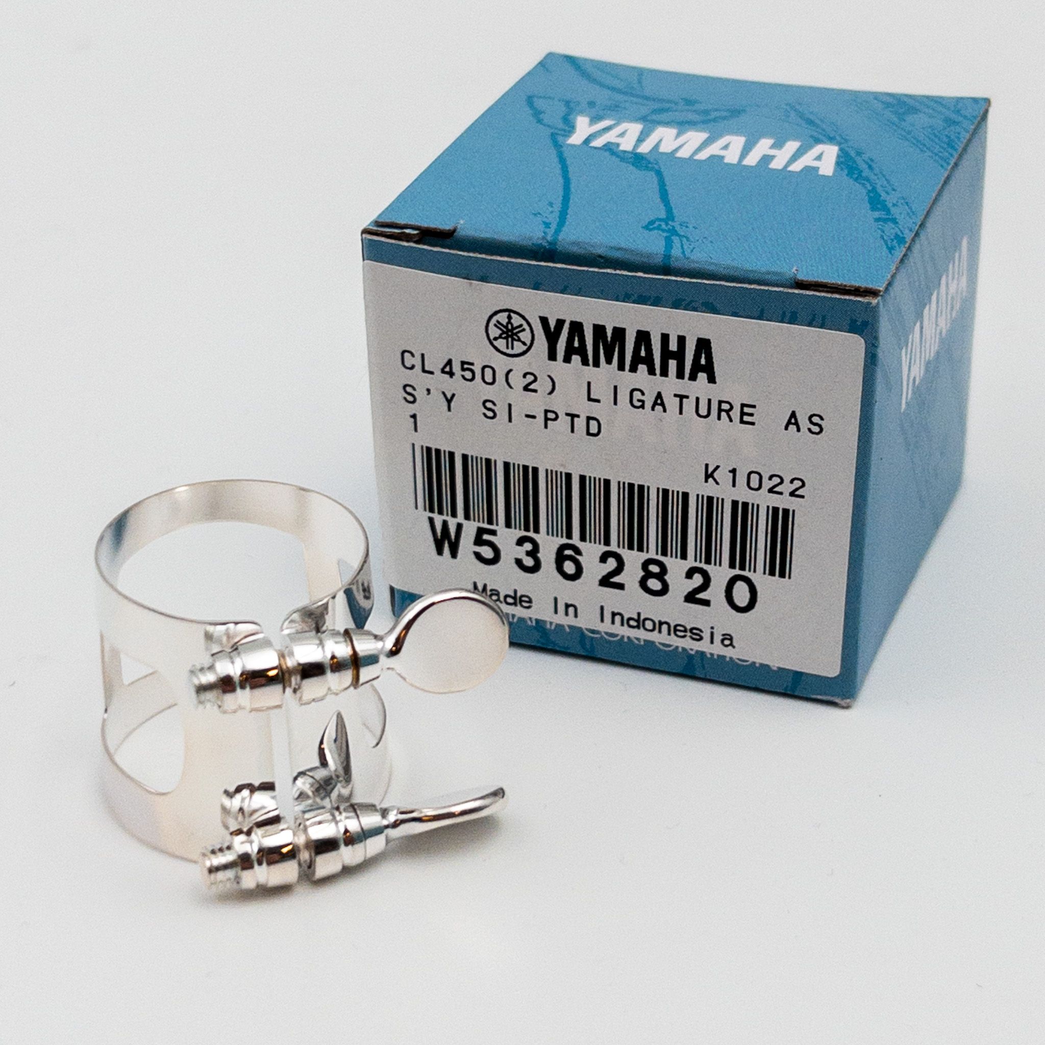 Ligatur Yamaha Klarinett silver CL450