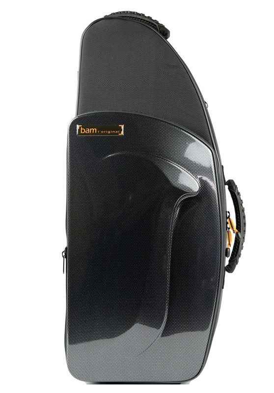 Etui BAM New Trekking Altsax Svart/Aluminium